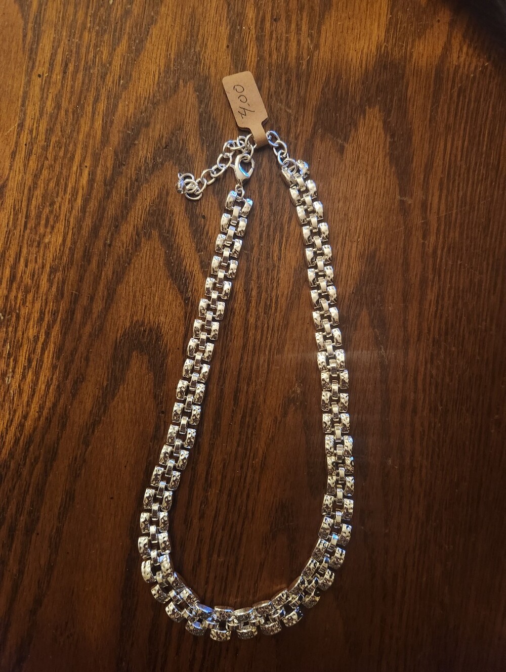 Apt. 9 Silver-Tone Double Strand Crystal Necklace
